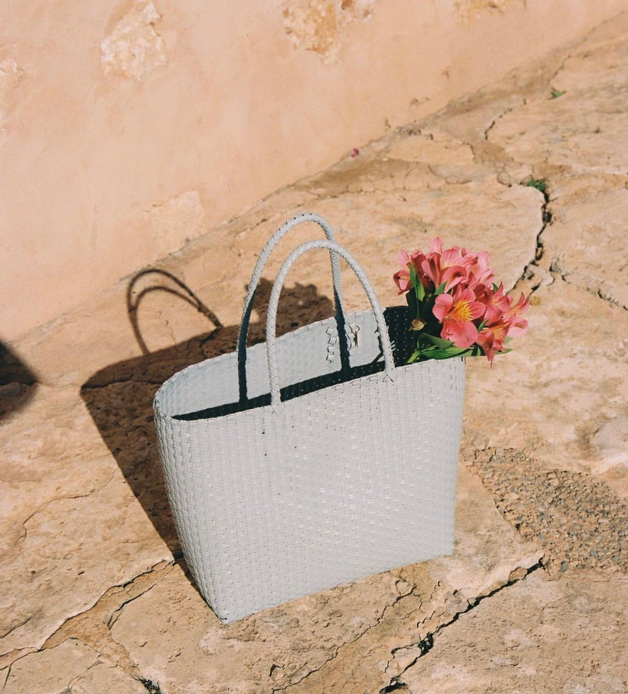 panier éco tote • gris claire