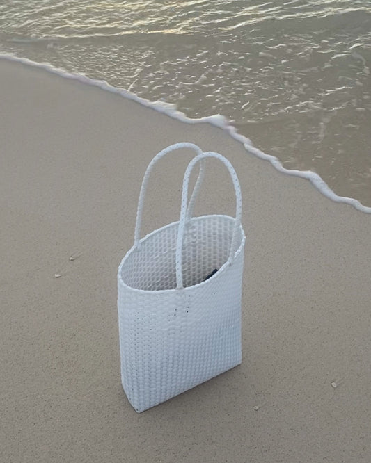 panier éco shopper • blanc