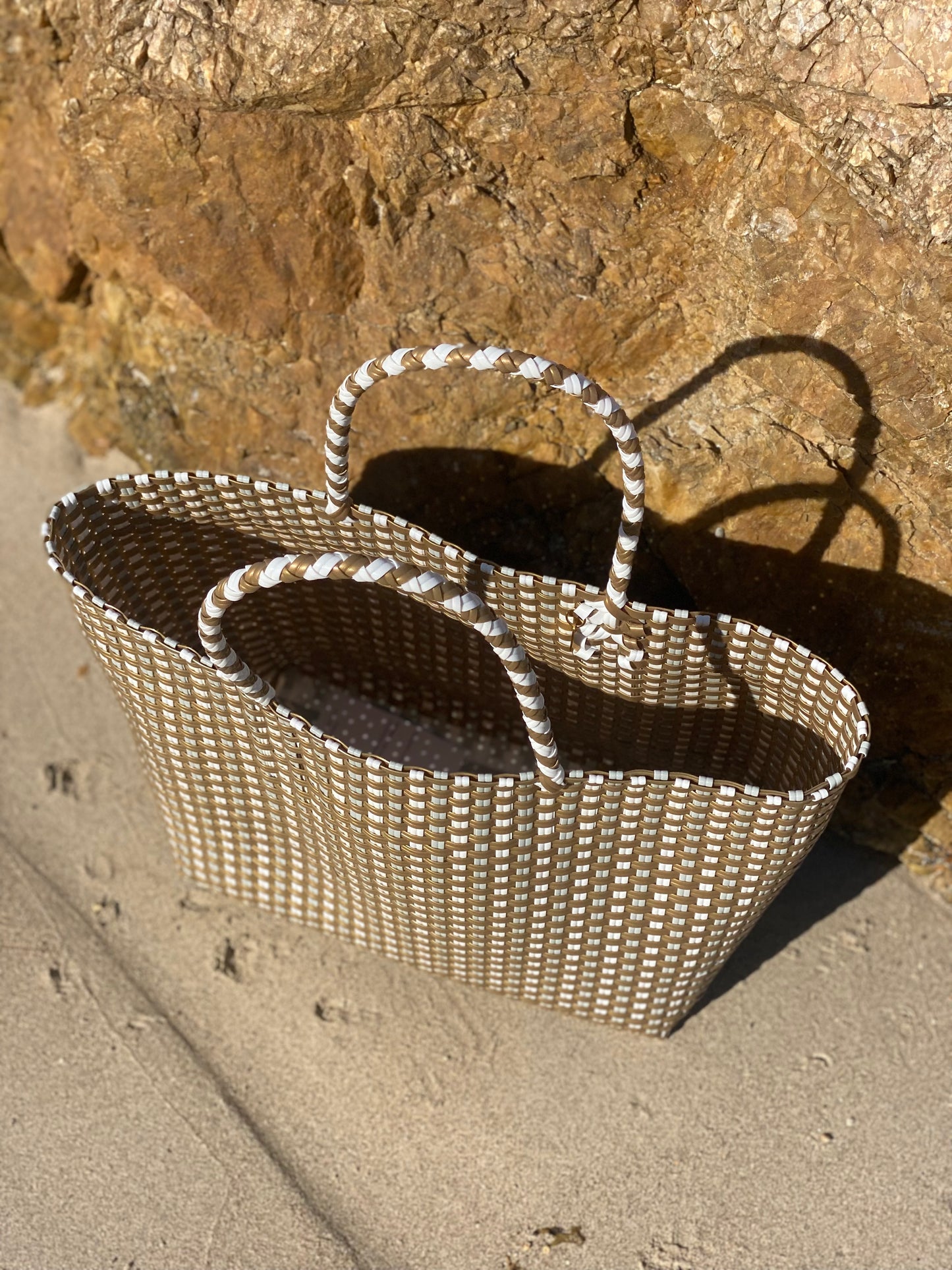 panier éco tote • bronze