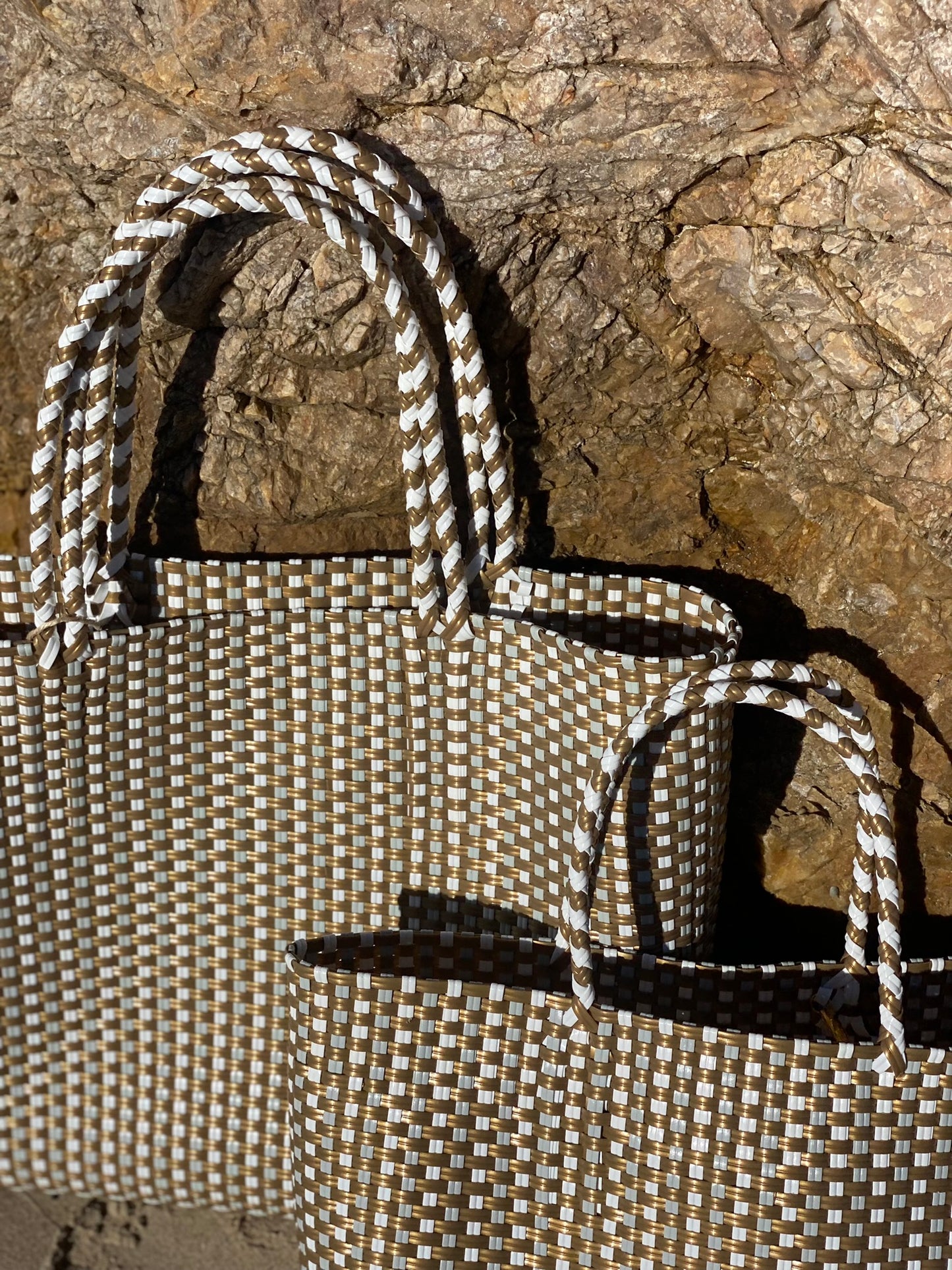 panier éco tote • bronze