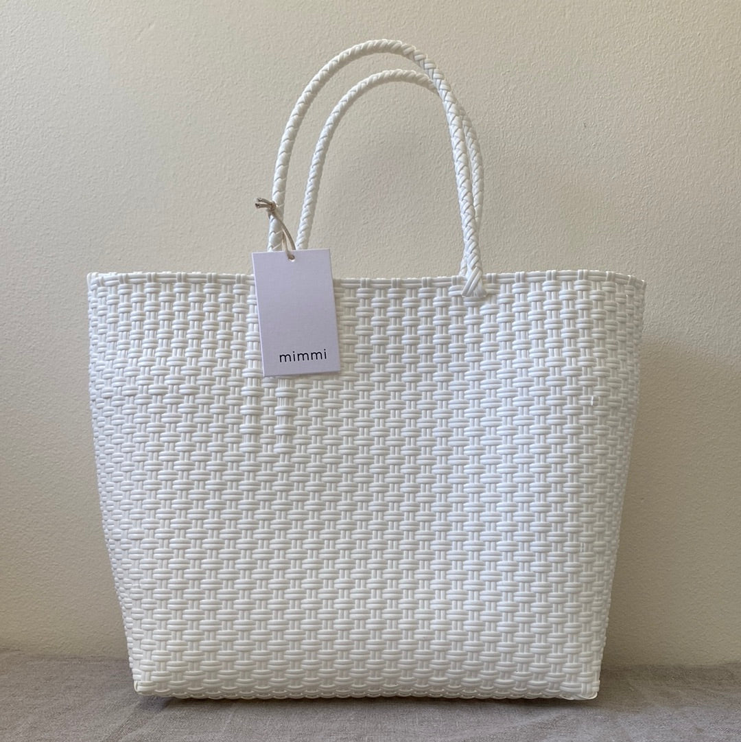 panier éco tote • blanc